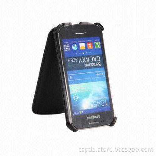 Hot Selling Flip Leather Mobile Phone Case for Samsung Galaxy Ace 3, OEM and ODM Orders Welcomed